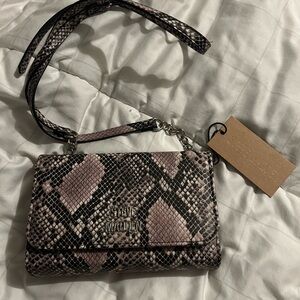 Steve Madden Snake Print Crossbody Bag